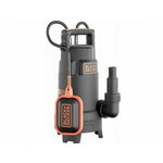 Black & Decker potopna pumpa za vodu BXUP750PTE, čista voda, prljava voda