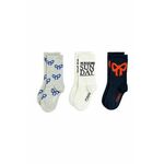 Dječje čarape Mini Rodini Bow 3-pack boja: crna, 2516010200