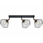 Reflektor Ferotehna Spot 3 Axel Black Copper, 40 W