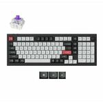 OM-17Q5HM1 - Keychron Q5 HE Swappable RGB Backlight Aluminum, Mehanička tipkovnica, Black, (+HR znakovi), Q5H - - Model: Q5H-M1 (Hall Effect Gateron 2.0 magnetski switchevi - ljubičasti) Keychron Q5 HE je tipkovnica koju svaki zaljubljenik u...