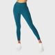 SQUATWOLF Women‘s Infinity Cropped 7/8 Leggings Blue Coral L