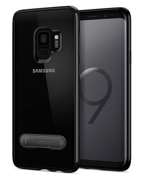 SPIGEN ULTRA HYBRID "S" zaštita za Samsung GALAXY S9 CRYSTAL black