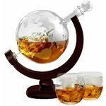 Set za whiskey MIKAMAX Globe Decanter Set 04520