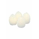 Set led božićnih ukrasa Sirius Clara Kogle 4-pack boja: bijela