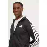 Dukserica adidas 3-Stripes za muškarce, boja: crna, s uzorkom, JI8816