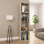 vidaXL Ormarić za knjige/TV boja hrasta 36 x 30 x 143 cm od iverice