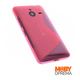 Nokia/Microsoft Lumia 640 XL roza silikonska maska