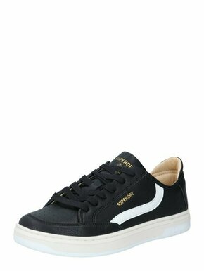 Superdry Sportske cipele zlatna / crna / bijela