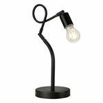 Crna stolna lampa (visina 42 cm) Harry – LAMKUR