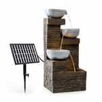 Blumfeldt Fez, solarna fontana, LED, 34 × 76 × 36 cm (Š × V × D), poliresin