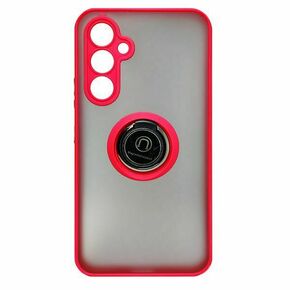 MaxMobile maskica za Samsung Galaxy S24 MATTE RED WITH RING
