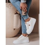 Sneakersy damskie na platformie RIFII beżowe Dstreet siva
