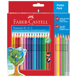 Boje drvene 22boje Grip 2001+2olovke grafitne Grip 2001 Faber Castell 201540