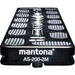 Mantona AS-200-2M Schnellwechselplatte ploča za brzo otpuštanje Vanjski navoj=1/4'', 3/8''
