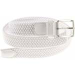 Alberto Basic Braided Mens White 95 cm Remen