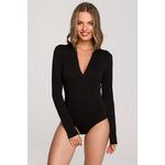 Ženski bodi Stylove Stylove_Bodysuit_S327_Black crna