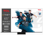 TCL 65C855 televizor, 65" (165 cm), QLED, Mini LED, Ultra HD, Google TV