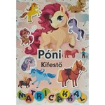 Poni bojanka s naljepnicama