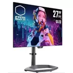 Cooler Master GZ2711 monitor, OLED, 27", 16:9, 2560x1440, 240Hz, pivot, USB-C, HDMI, 2x DisplayPort/Display port, USB