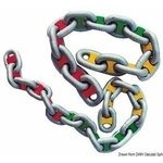 Osculati Chain Marker 6 mm Yellow