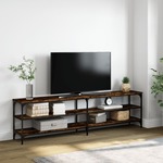 vidaXL TV ormarić boja dimljenog hrasta 180x30x50 cm konstruirano