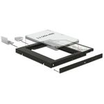 Ladica za disk DELOCK, za montažu 2.5" HDD/SSD u 5.25" bay, do 9.5mm