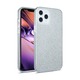 MaxMobile maska iPhone 12/12 Pro GLITTER: srebrna