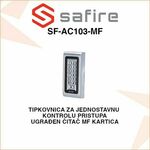 SAFIRE TIPKOVNICA ZA JEDNOSTAVNU KONTROLU PRISTUPA SF-AC103-MF