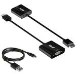 CLUB3D HDMI VGA/D-Sub transformator Crno 35cm CAC-1302