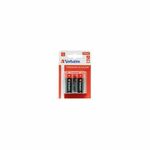 V049922 - Verbatim C Alkaline Battery 2 pack - V049922 - - If a light is required then Verbatim high performance alkaline batteries are the ideal solution for flash lights and torches. C are recommended for use in devices such as flash lights,...