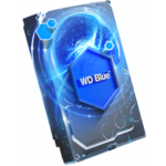 Western Digital Blue HDD, 4TB, NVMe/SATA, SATA3, 5400rpm, 64MB Cache/8MB cache, 2.5"/3.5"