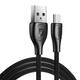 Kabel USB Micro Remax Lesu Pro, 1m, 2.1A (crni)