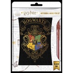 BLUE SKY HARRY POTTER NOTEBOOK & PEN SET - COLOURFUL CREST