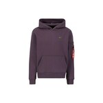 ALPHA INDUSTRIES Sweater majica šljiva / miks boja