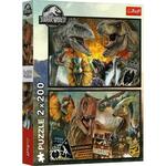 Jurassic World 2x200 komada puzzle - Trefl