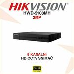 HIKVISION 8 KANALNI FULL HD SNIMAČ SA SNIMANJEM ZVUKA HWD-5108MH