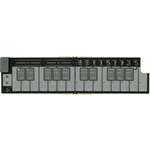 Korg nanoKEY Fold MIDI sintesajzer Sand Beige