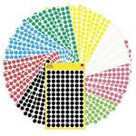 Avery-Zweckform 59994 etikete Ø 8 mm papir crvena, zelena, žuta, crna, plava boja, bijela, neonsko-crvena, neonsko-zelena 1 Set naljepnice za markerske točke