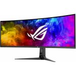 Asus Rog Swift PG49WCD monitor, OLED, 49", 32:9, 5120x1440, 144Hz, pivot, USB-C, HDMI, Display port, USB