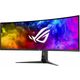 Asus Rog Swift PG49WCD monitor, OLED, 49", 32:9, 5120x1440, 144Hz, pivot, USB-C, HDMI, Display port, USB