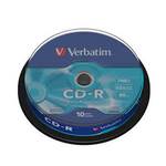 CD-R VERBATIM 80min 52x 43437 spindl(10)