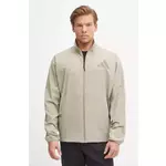 Dukserica adidas Z.N.E. za muškarce, boja: bež, s tiskom, JN9028