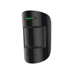 AJAX AJ-CP-BL senzor za lom stakla sa senzorom pokreta u kombinaciji sa zaštitom za kućne ljubimce, crn