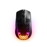 SteelSeries Aerox 3 Wireless gaming miš, optički, bežični, 18000 dpi, bijeli/crni