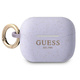 Guess GUAPSGGEU Apple AirPods Pro cover purple Silicone Glitter