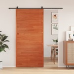 vidaXL Vrata za staju voštano smeđa 100x208 cm od masivne borovine