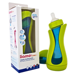 iiamo home, bočica za hranjenje beba, zelena/plava