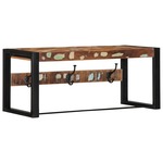 vidaXL Vješalica za kapute Višebojna 80x35x35 cm Obrađeno puno drvo