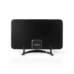 Antena NEDIS ANIR2501BK700, FM, DAB+, DVB-T/T2, 0-25km, aktivna, filter LTE700, 26 dB, crna