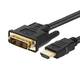 SBOX kabel HDMI - DVI (24+1) M/M, 2m; Brand: WireTech; Model: ; PartNo: HDMI-DVI-2; wire-hdmi-dvi Namjena KABEL HDMI Muški - DVI (24+1) Muški 2 m Konektor 1: HDMI M Konektor 2: DVI (24+1) M Duljina kabela (m): 2 Konektori: 24K Pozlaćeni AWG: 30...